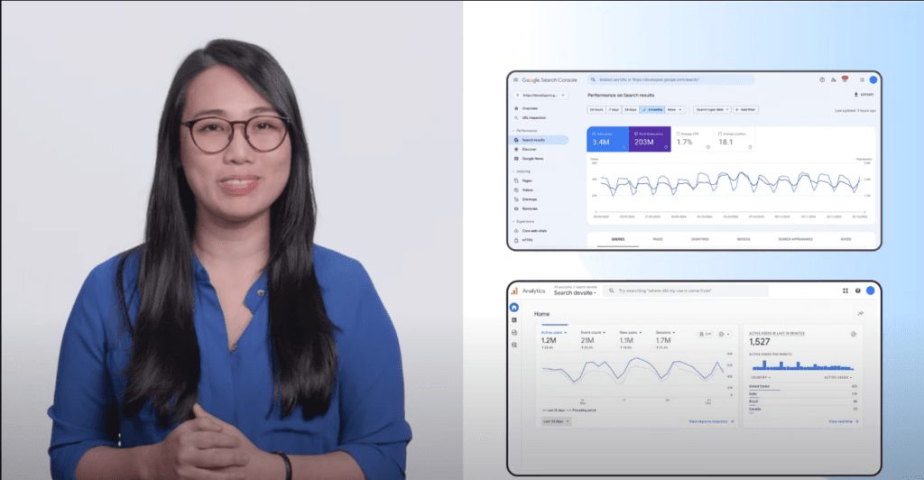 Ecart GA4 search console