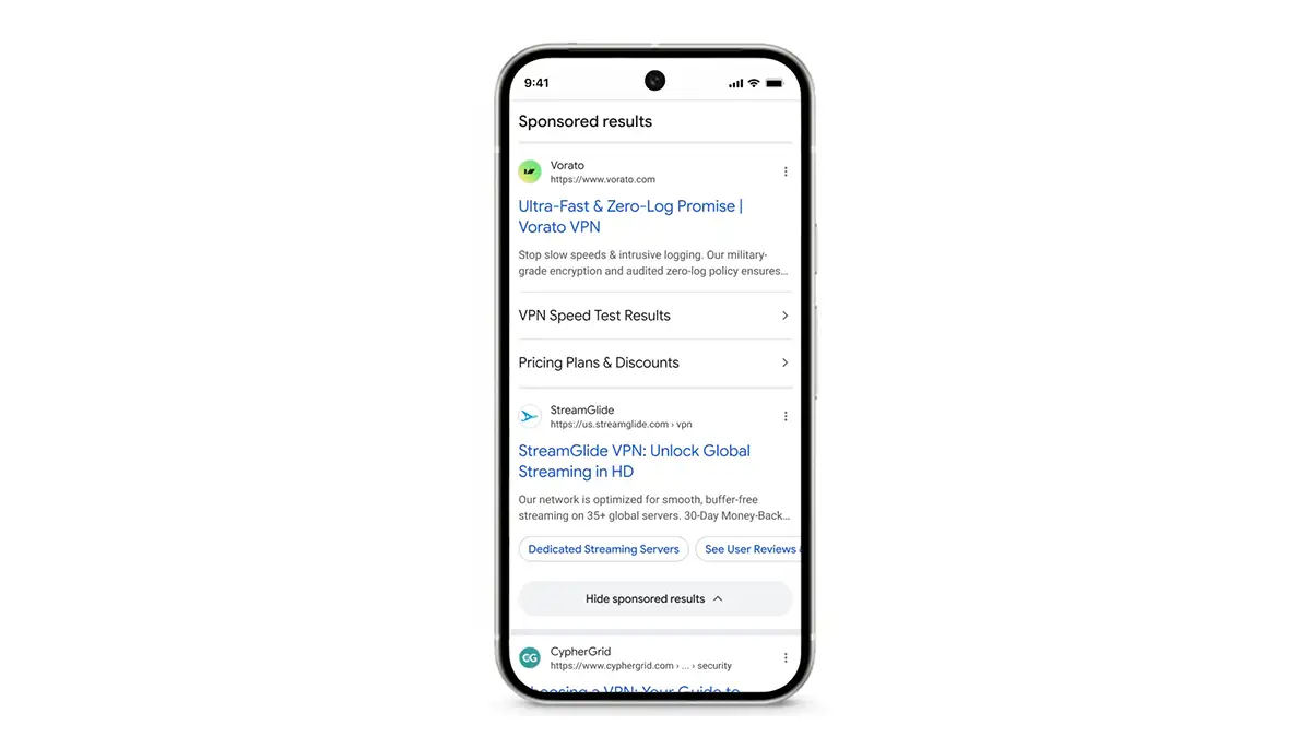 Changement Google Ads
