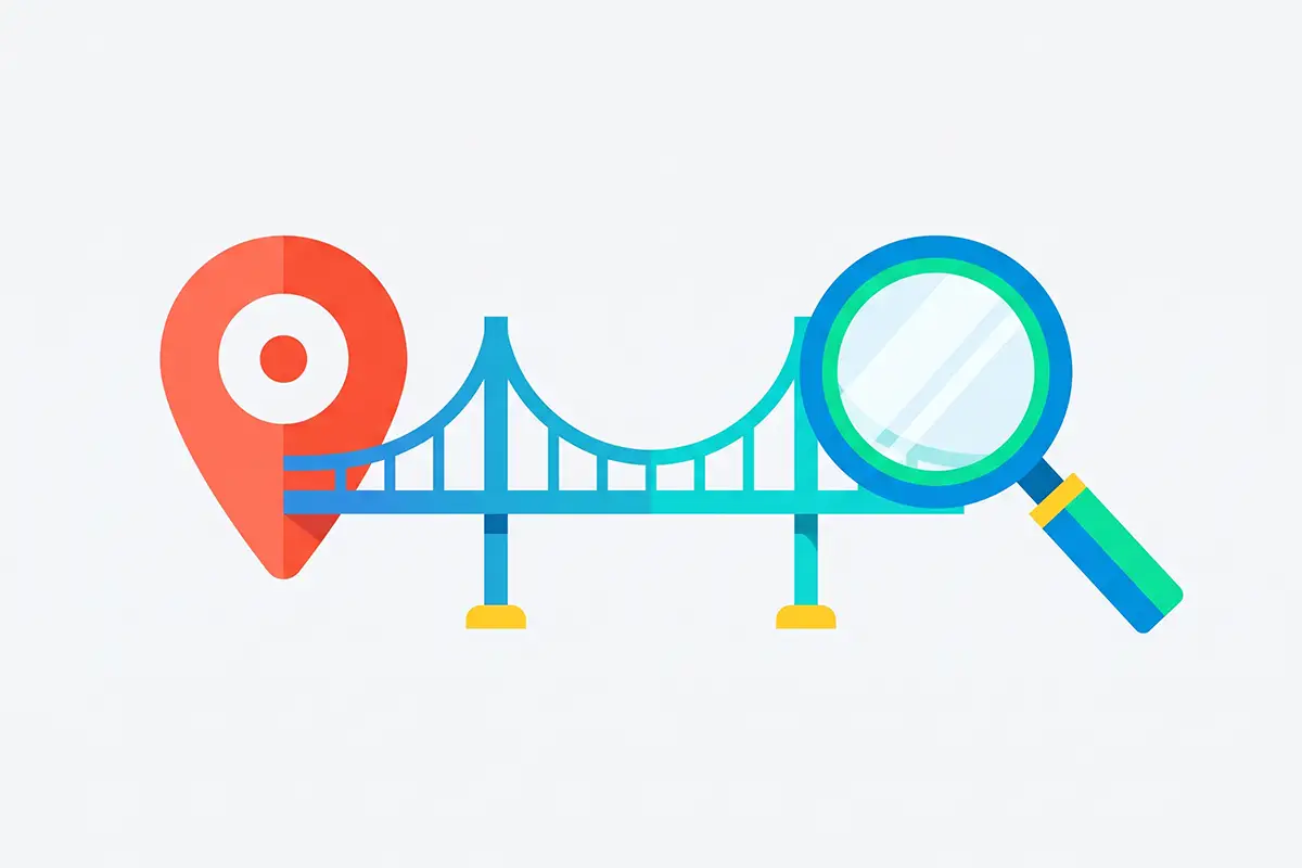 Pont entre fiche Google et SEO
